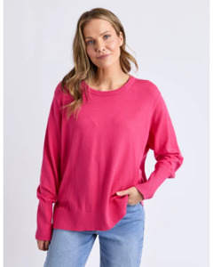Sunny Long Sleeve Knit / Hot Pink