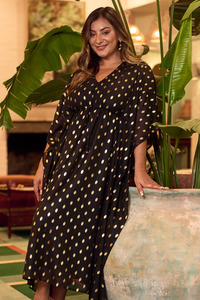 Haven: Sanremo Kaftan One Size -Domino