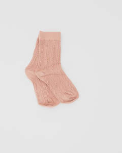 Alpine Socks 80% Wool / Pink