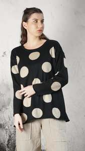 Imagine: Jasper Knit Top in Onyx