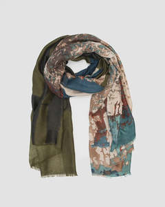 Abstract Terrain Scarf