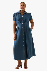 Sofie Denim Maxi - Drift