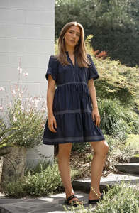 Sale Dresses: Willa Dress - Navy