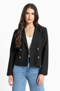 Audrey Blazer / Black Shimmer