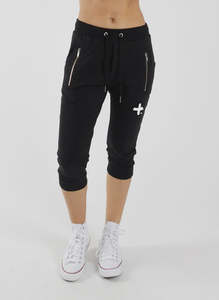 Cut Trackies Staple - Black &White