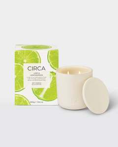 Gifts: Circa 300g Candle - Lime & Lemongrass