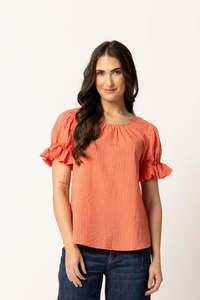 Seeking Lola: Vibrant Top / Tomato
