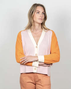 Kings Cardigan/ Petal