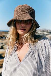 Isle Of Mine: Maggie Hat - Chocolate