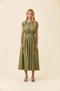 Rosa Reversible Maxi Dress - Sage