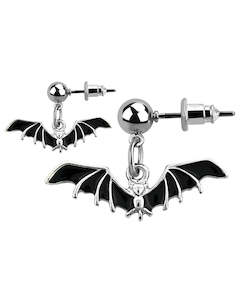 Body Jewellery: Black Bat - Dangly