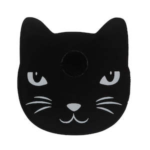 Homeware: Black Cat - Spell Candle Holder