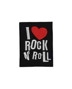 Patches: I Love Rock N Roll - Patch