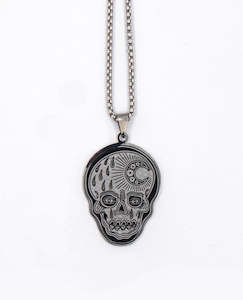 New Arrivals: Moon Skull - Necklace