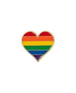Pins: Rainbow Heart - Pin
