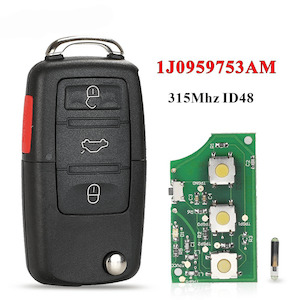 Volkswagen Remote Car Key 1J0959753AM 1J0959753DC 315Mhz ID48 5FA008399-30 - GIZ&hellip;