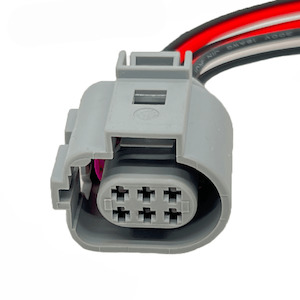 Products: 6 Pin EGR Valve Female Connector Plug For Audi VW 1J0 973 713 G 1J0973713G 42121200 With 12cm Cable - GIZ Tech Auto Parts