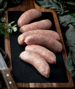 Pork: Traditional Free farmed Pork Sausages 500g