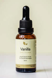 Vanilla Liquid Stevia Drops - Sweetnz
