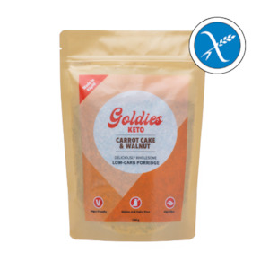 Goldies Keto Porridges: Goldies Carrot and Walnut Keto Porridge