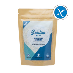 Goldies Blueberry and Lemon Keto Porridge