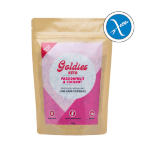 Goldies Passionfruit and Coconut Keto Porridge