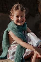 Scarves: Mohair Scarf - Pounamu