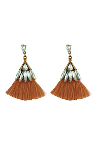 Lexi Earrings - Mocha