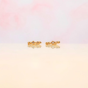 Earrings: Elements Huggies