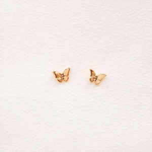Petite Butterfly Studs