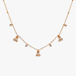 Delicate Cherry Necklace