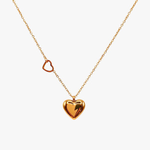 Necklaces: Twin Heart Necklace