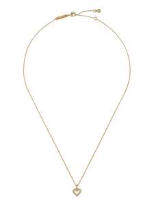 Necklaces: Ted Baker Amore Crystal Halo Heart Necklace