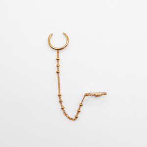 New: Bobble Chain Earring Cuff