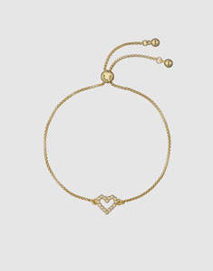 Nickel And Lead Free Costume Jewellery: Ted Baker Amorita Crystal Halo Heart Bracelet