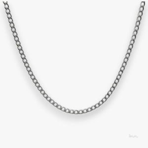 Men: Rounded Cuban Link Chain
