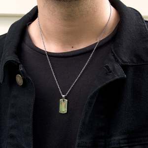 Engravable Tag Necklace