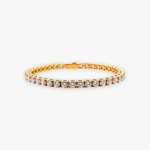 Cubic Zirconia Tennis Bracelet (4mm)