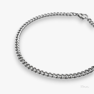 Mens Bracelets: Cuban Link Chain Bracelet