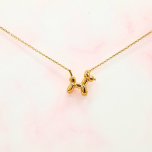 Balloon Dog Necklace