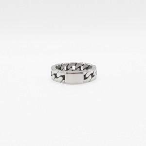 Mens Best Sellers: Signet Chain Band Ring