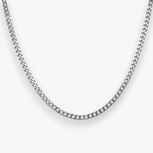 Flat Cuban Chain Necklace