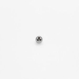 Belly Bars: Silver Replacement Ball - 14G / 5mm