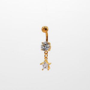 Belly Bars: Star Drop Belly Bar