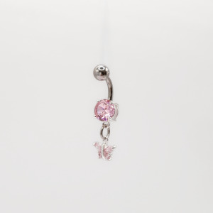 Belly Bars: Butterfly belly bar