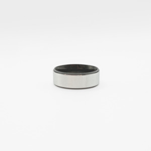 Black Strip Band Ring