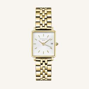 Rosefield: Boxy XS- Gold / White Dial