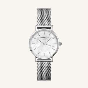 The Small Edit - Silver Mesh / White Dial