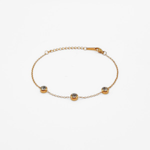 Bracelets: Triple Gem Bracelet