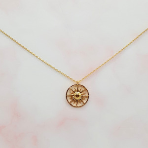 Nickel And Lead Free Costume Jewellery: Burning Sun Necklace